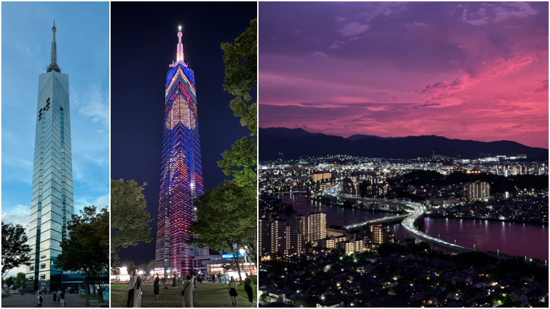 500日圓就可以參觀！日本第三高的觀光塔「福岡塔」，福岡市景、山景與海景盡收眼底