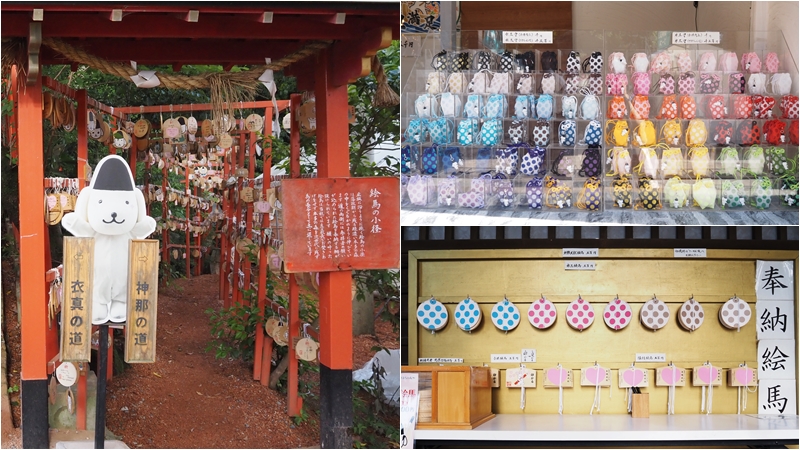 金澤超可愛神社「石浦神社」！七彩繽紛的水玉御守＆吉祥物