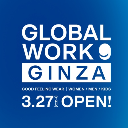 服飾品牌 GLOBAL WORK 首家全球旗艦店即將開幕！數位看板互動購物體驗，還可免費骨骼與色彩診斷