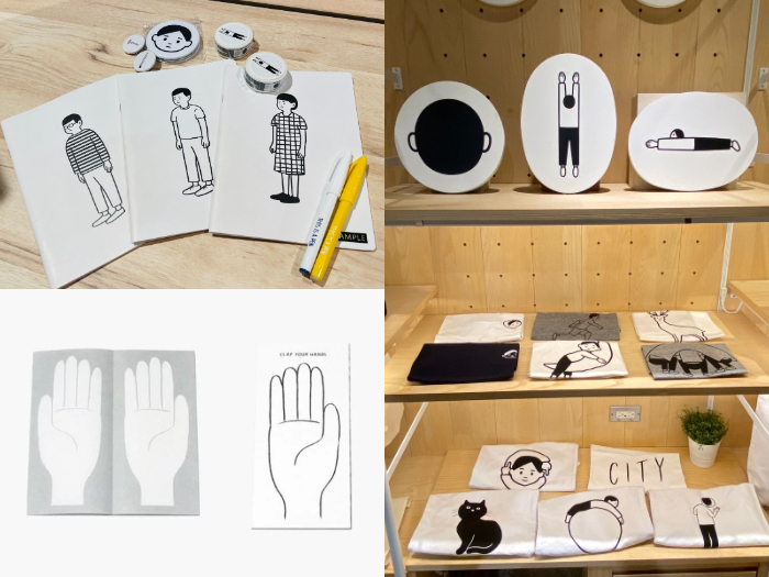 誠品生活expo也精選逾百件日本插畫家Noritake主題筆記本及文具周邊