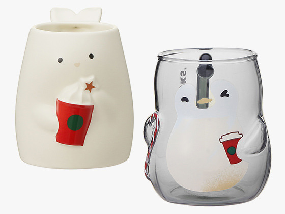 星巴克_holiday2021_馬克杯_雙層玻璃杯