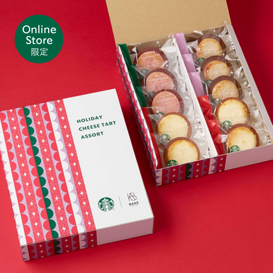 星巴克_holiday2021_BAKE CHEESE TART_線上商店限定