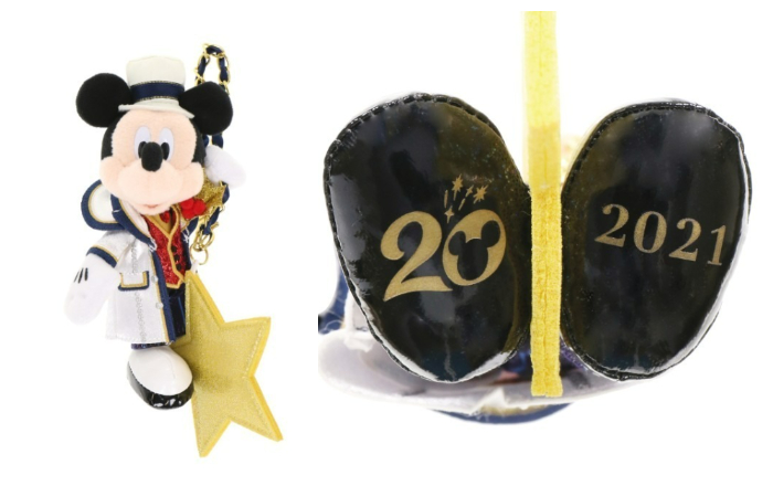 東京迪士尼園區_東京迪士尼海洋_2021年_聖誕_紀念米奇吊飾