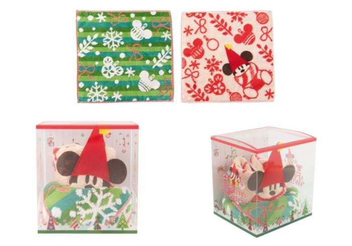 東京迪士尼園區_東京迪士尼海洋_2021年_聖誕_小方巾