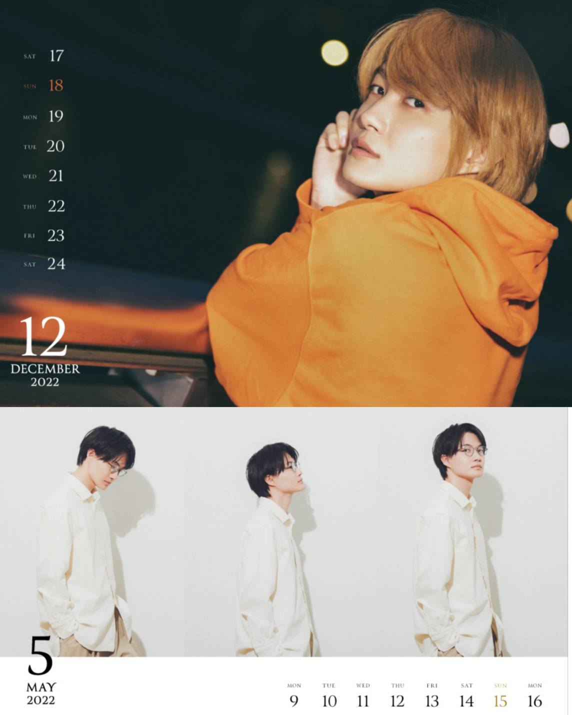 神木隆之介2022年曆