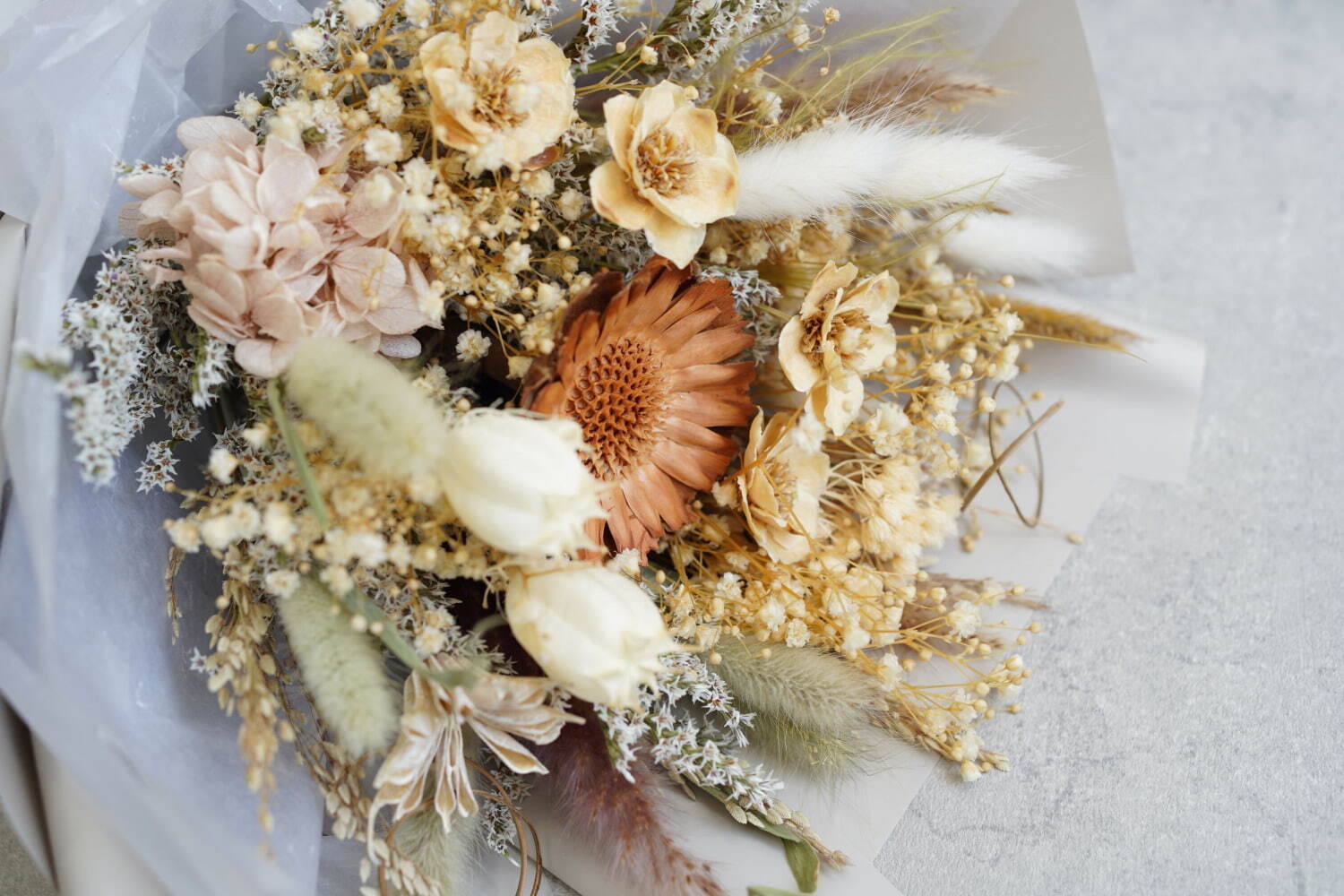 Calon_DRY_flower_乾燥花_永生花_花束