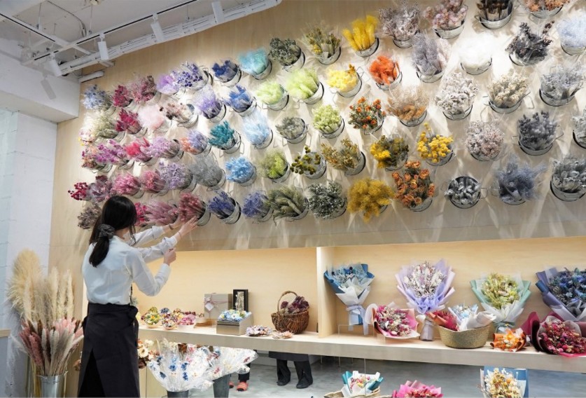 Calon_DRY_flower_乾燥花_永生花_店面