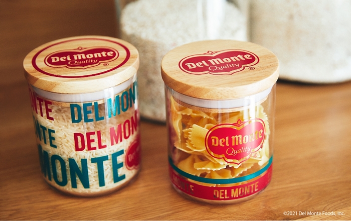 Del Monte番茄醬透明收納罐