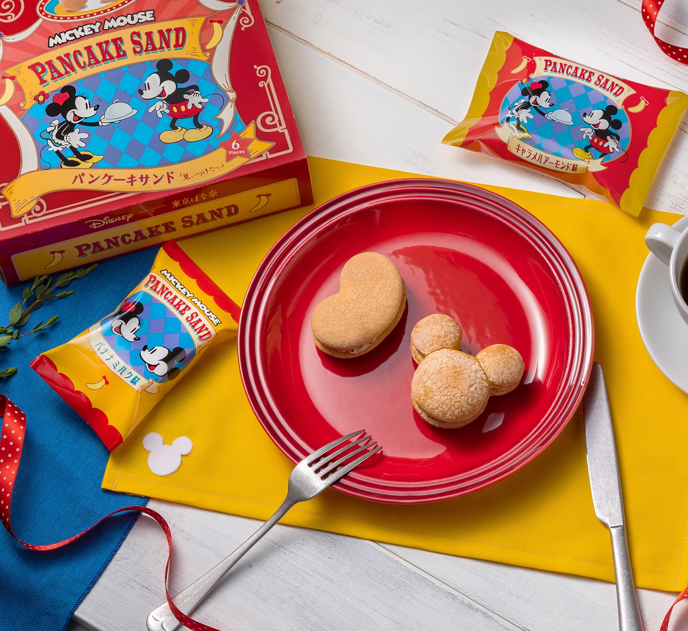 Disney SWEETS COLLECTION by 東京ばな奈_東京芭娜娜_迪士尼_鬆餅三明治