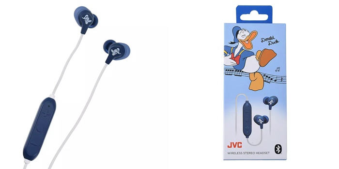 Enjoy Music 唐老鴨藍芽頸掛式耳機(附麥克風)