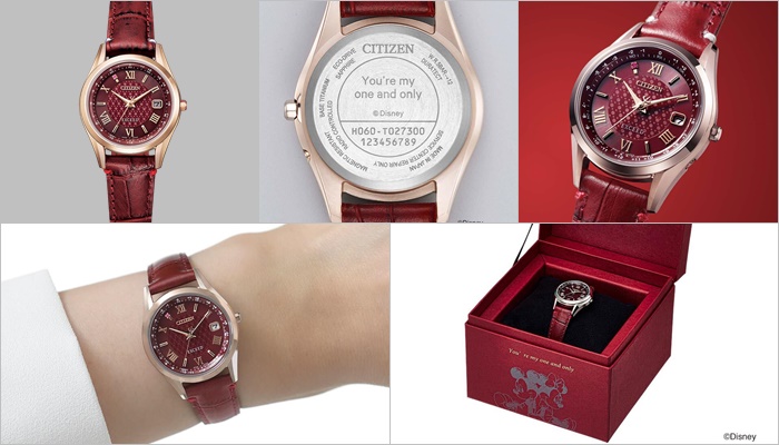 迪士尼CITIZEN聯名錶 米妮