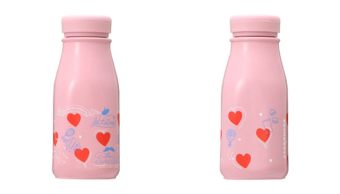 星巴克_2022_情人節商品_不鏽鋼迷你隨身瓶