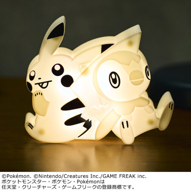 寶可夢皮卡丘&波加曼LED造型室內燈