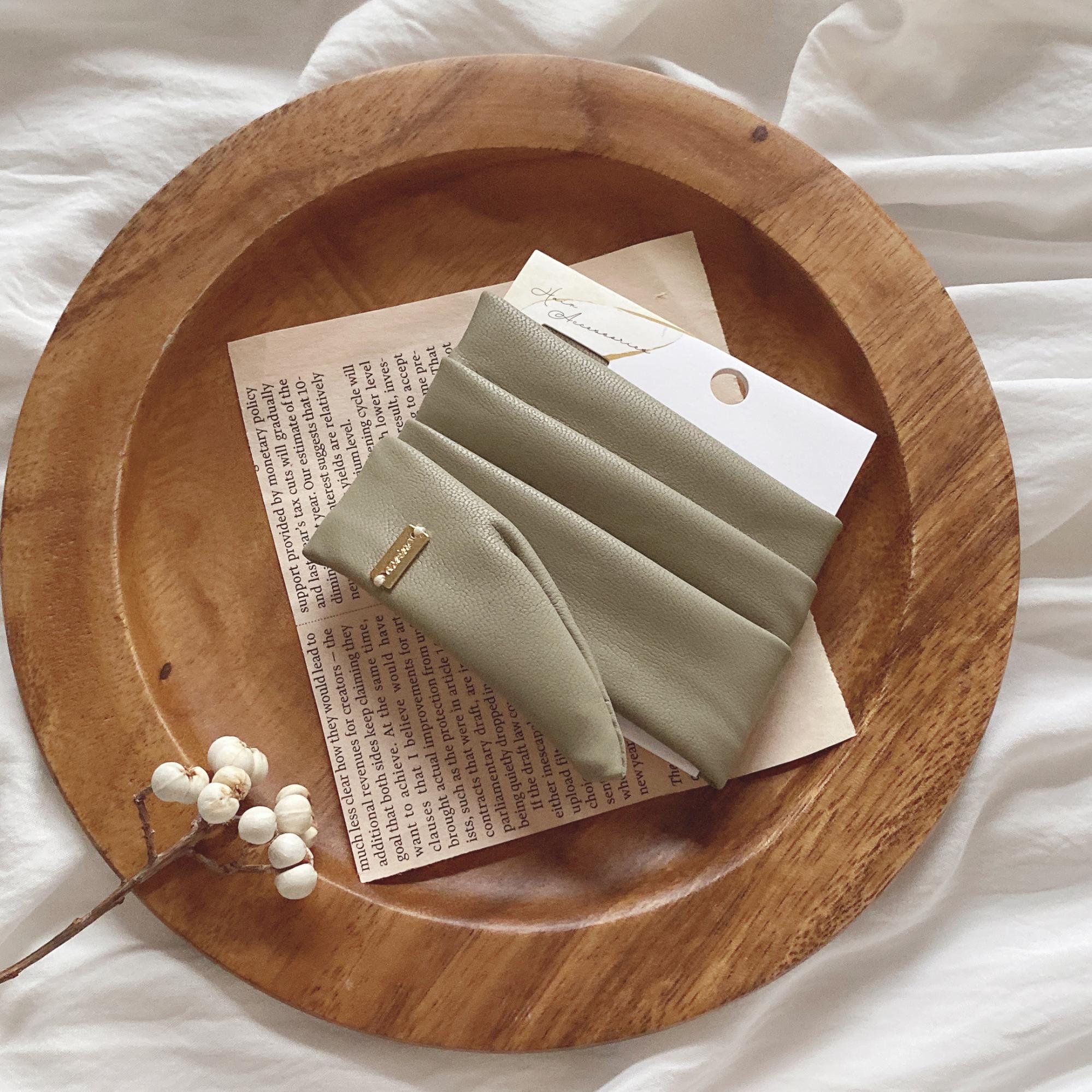 髮帶 | 莫蘭迪女孩．軟鐵絲 · 3色