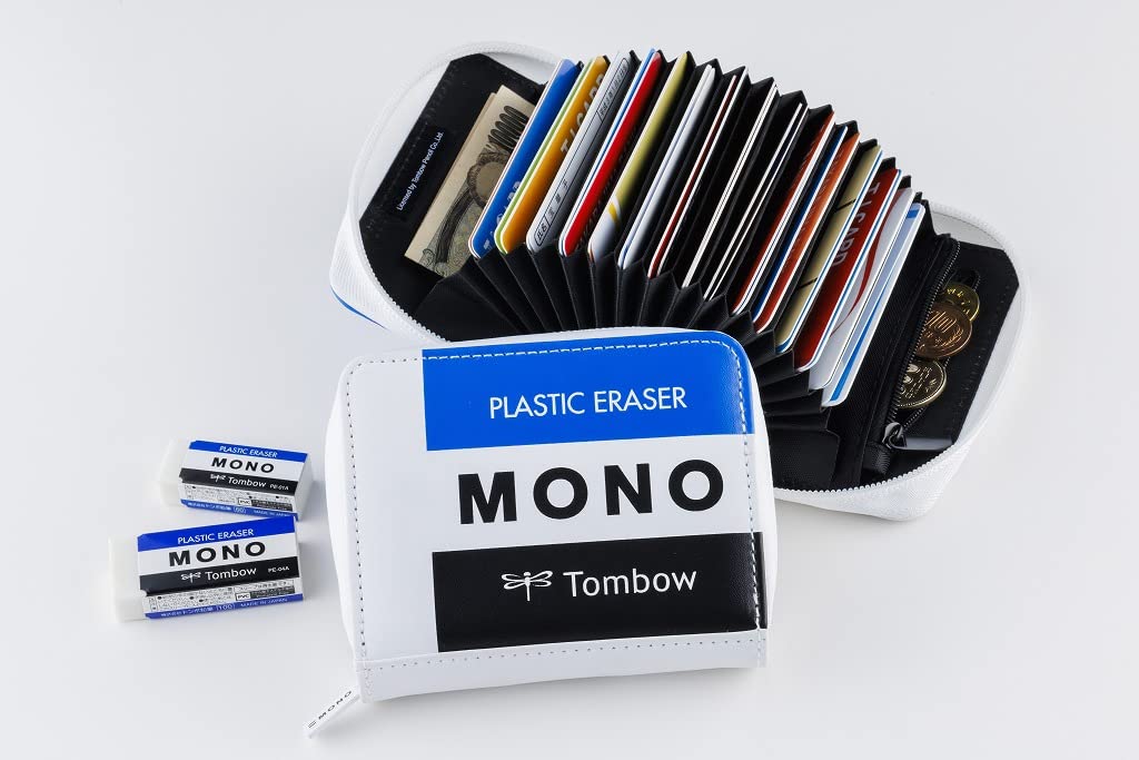 MONO橡皮擦圖案卡片收納夾內裡