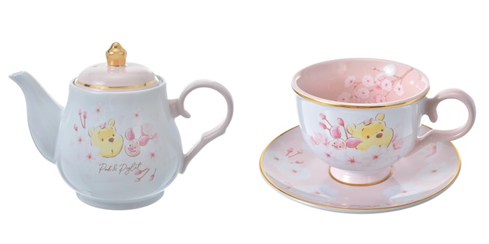 日本迪士尼2022春季商品sakura2022-維尼茶壺茶杯
