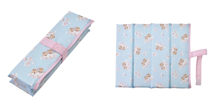 日本迪士尼2022春季商品sakura2022-奇奇蒂蒂攜帶式坐墊