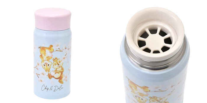 日本迪士尼2022春季商品sakura2022-奇奇蒂蒂水壺