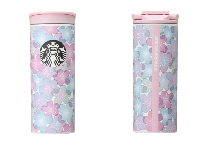 starbucks_2022_櫻花季商品_Sense of SAKURA Beauty_SAKURA2022 ステンレスボトルルミナス