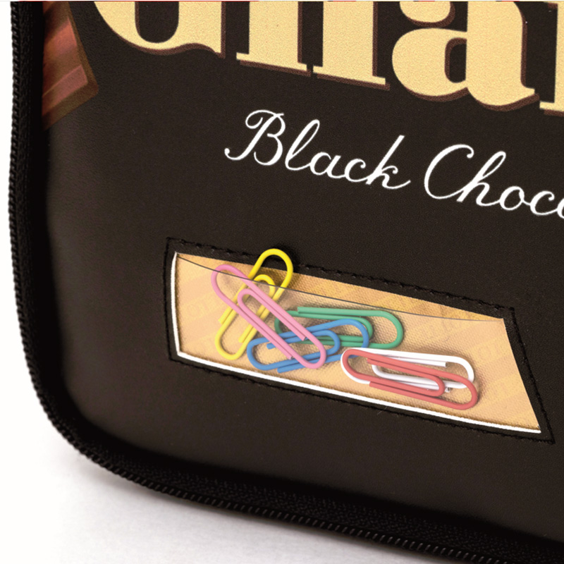 Ghana黑巧克力收納包前側小口袋