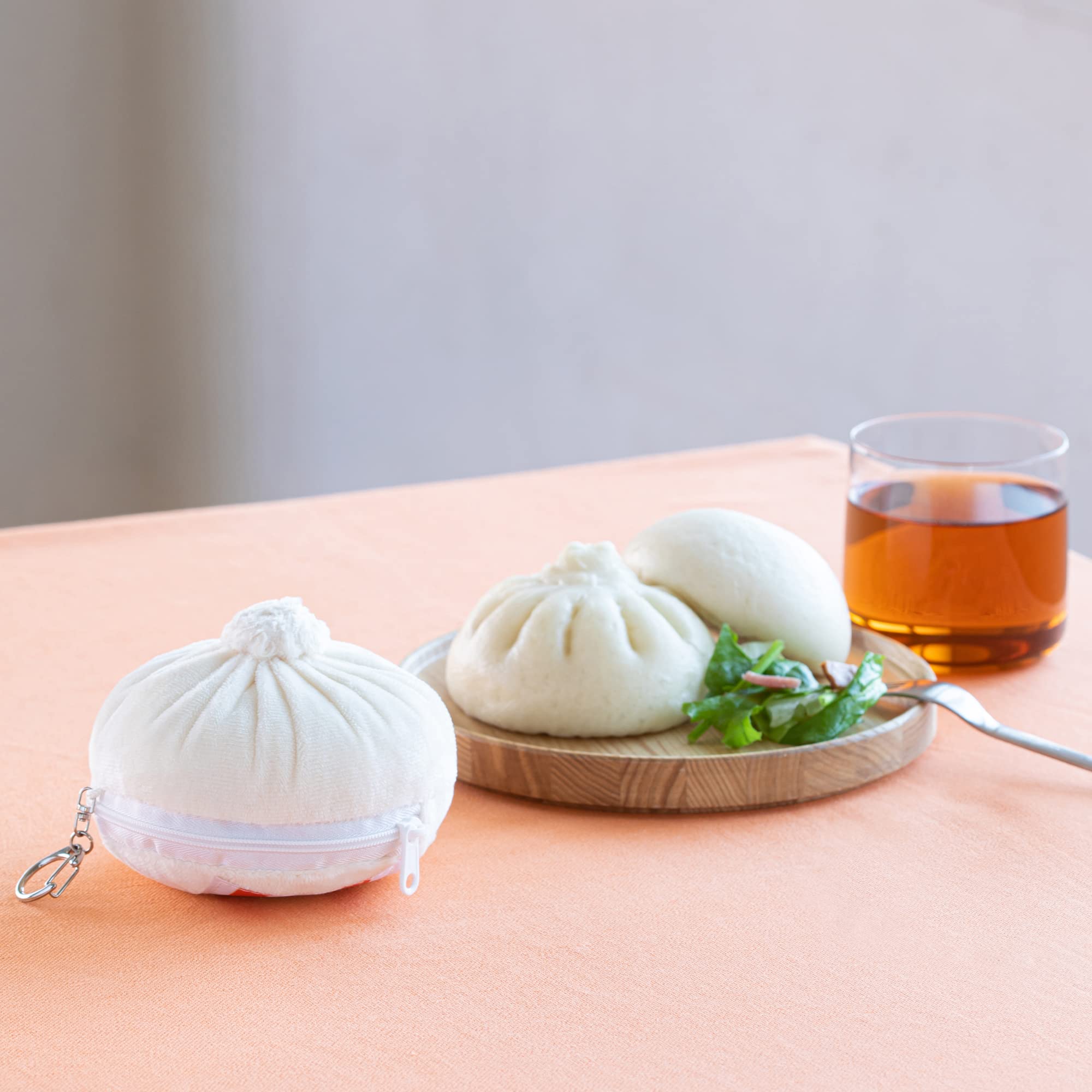 包子造型收納包