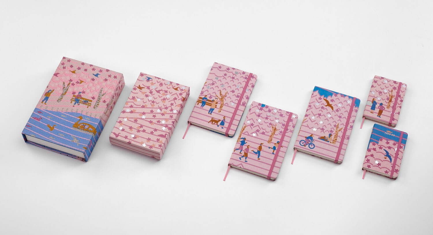 moleskine_冰室友里_櫻花系列_紡織品封面