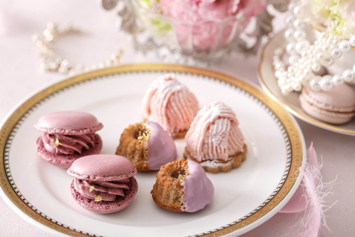 名古屋八事斯特令格飯店_Marie Antoinette Afternoon Tea-Japone Couture-_和風甜點
