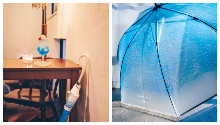 TABISURU_KISSA_meets_Wpc._冰淇淋汽水雨傘_藍色