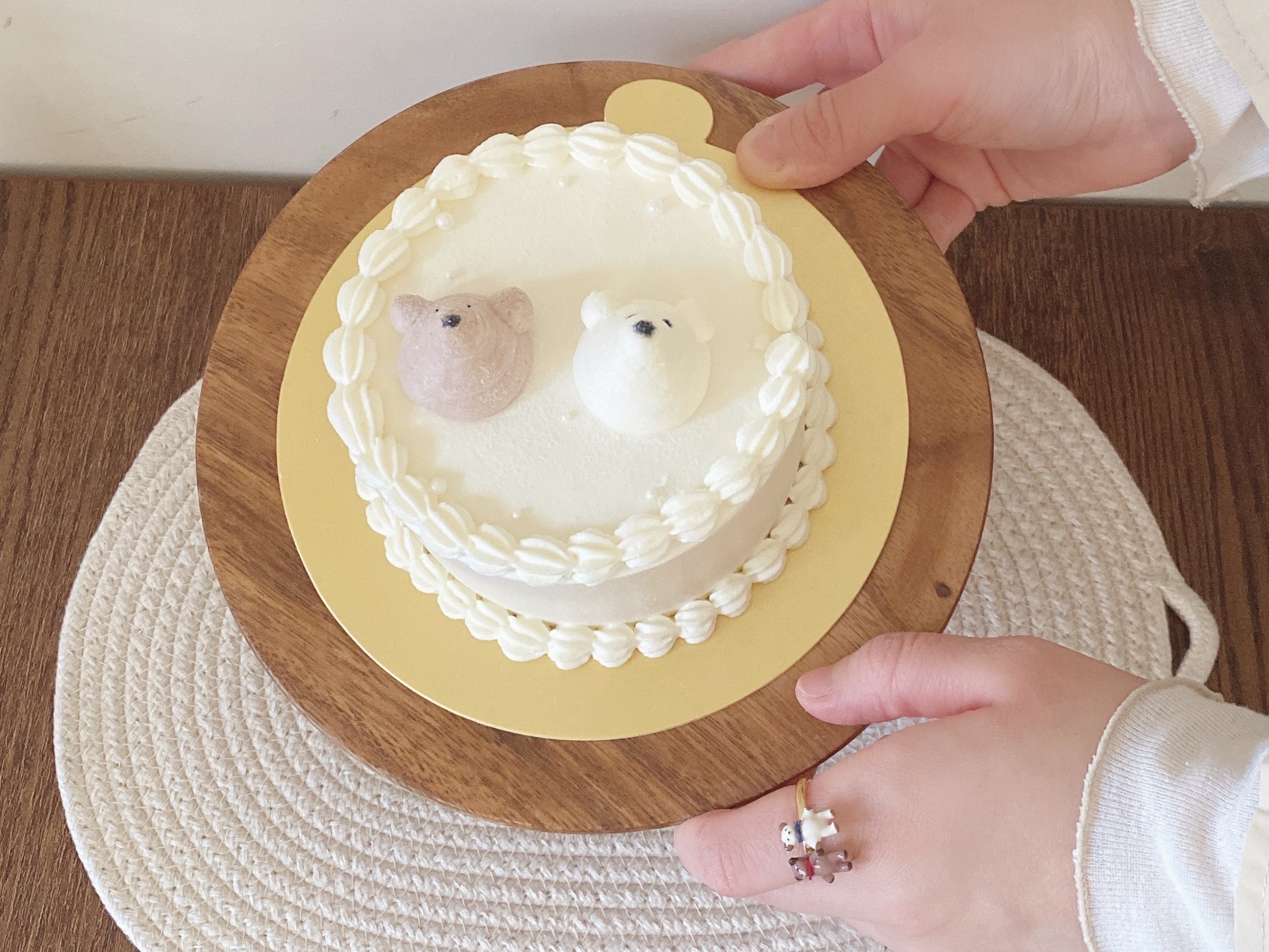 osewaya聯名熊熊蛋糕