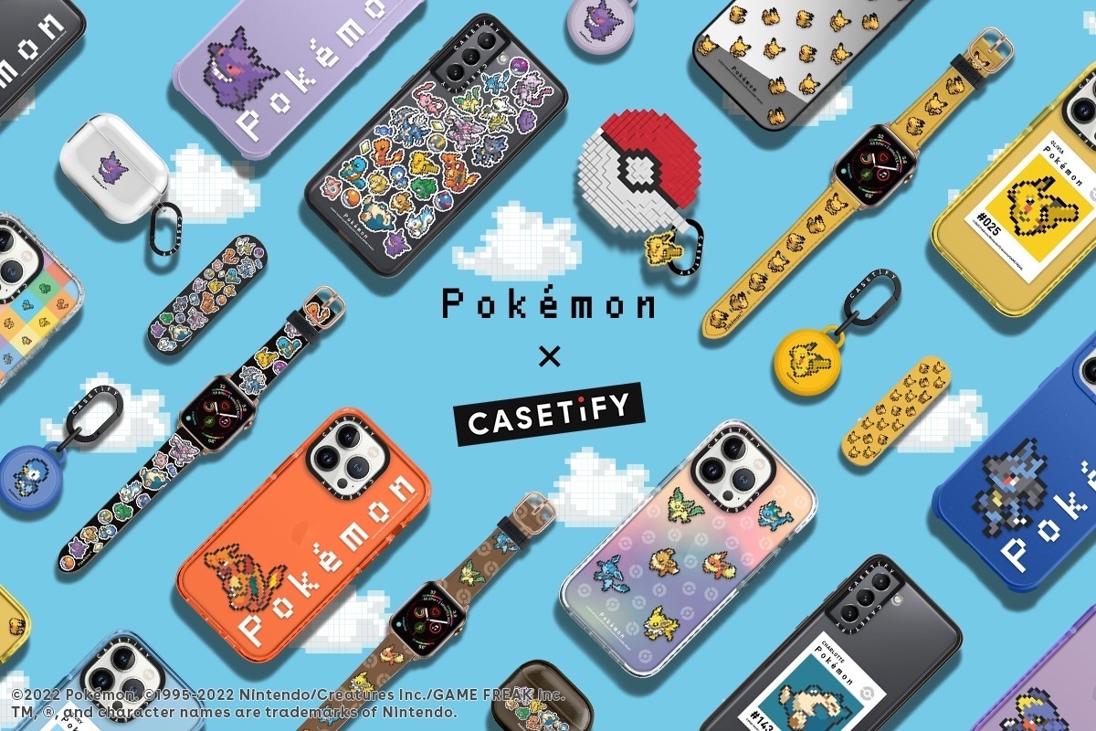 pokemon_Casetify_寶可夢_鑽石_珍珠_保護殼_apple_Airpods_iwatch