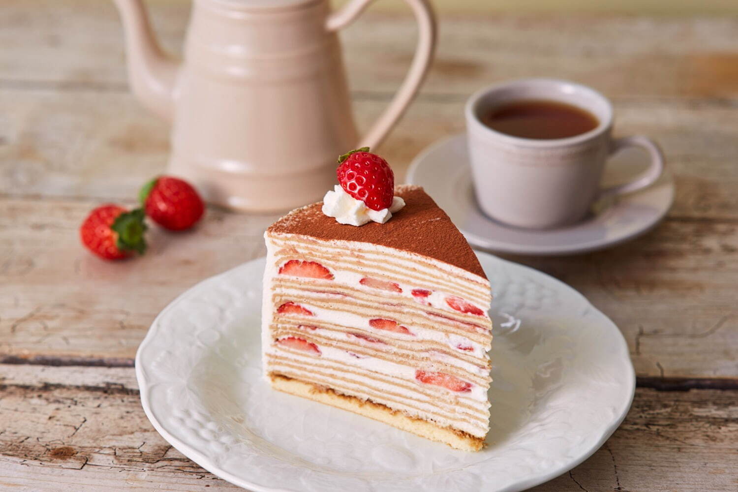 Afternoon Tea LOVE&TABLE_草莓提拉米蘇千層