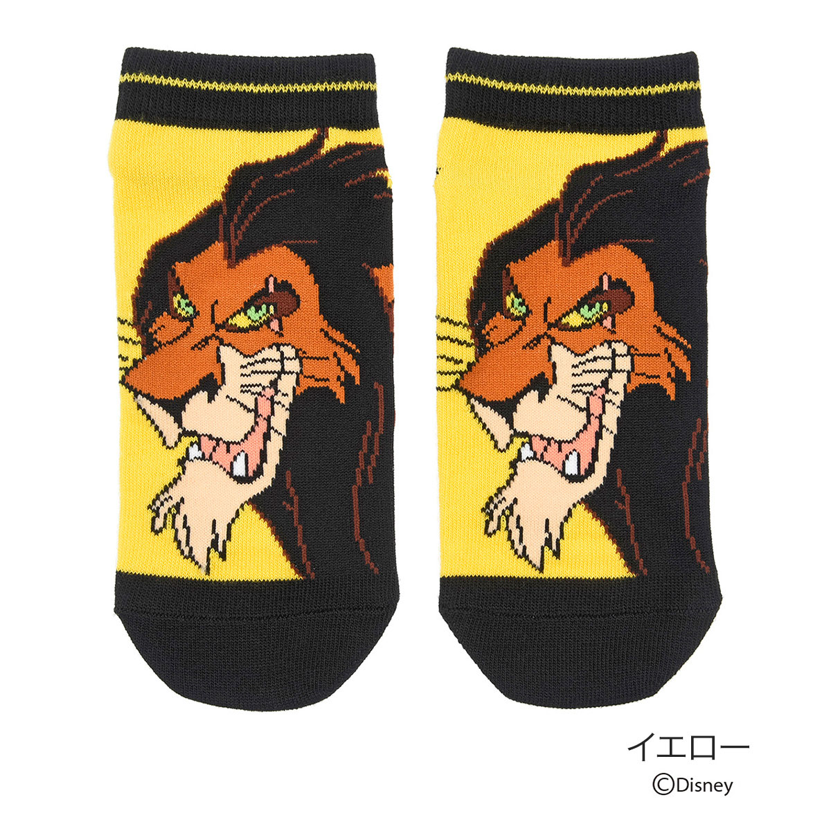 fukuske_福助_襪子_迪士尼_反派系列_刀疤