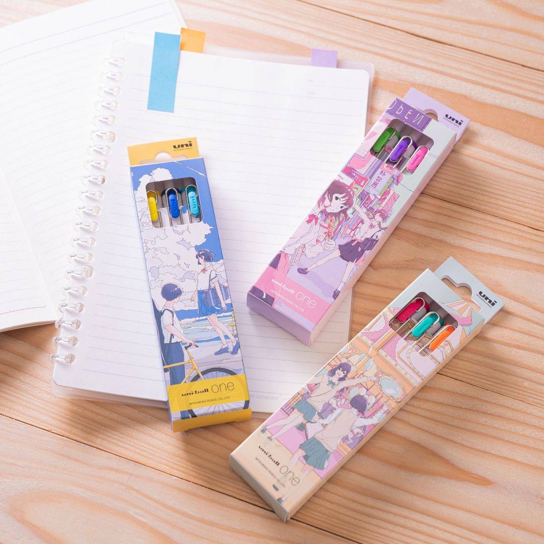 三菱uni-ball one 自動鋼珠筆 城市流行系列