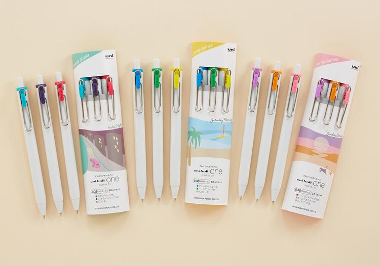 三菱uni-ball one 自動鋼珠筆 城市流行系列