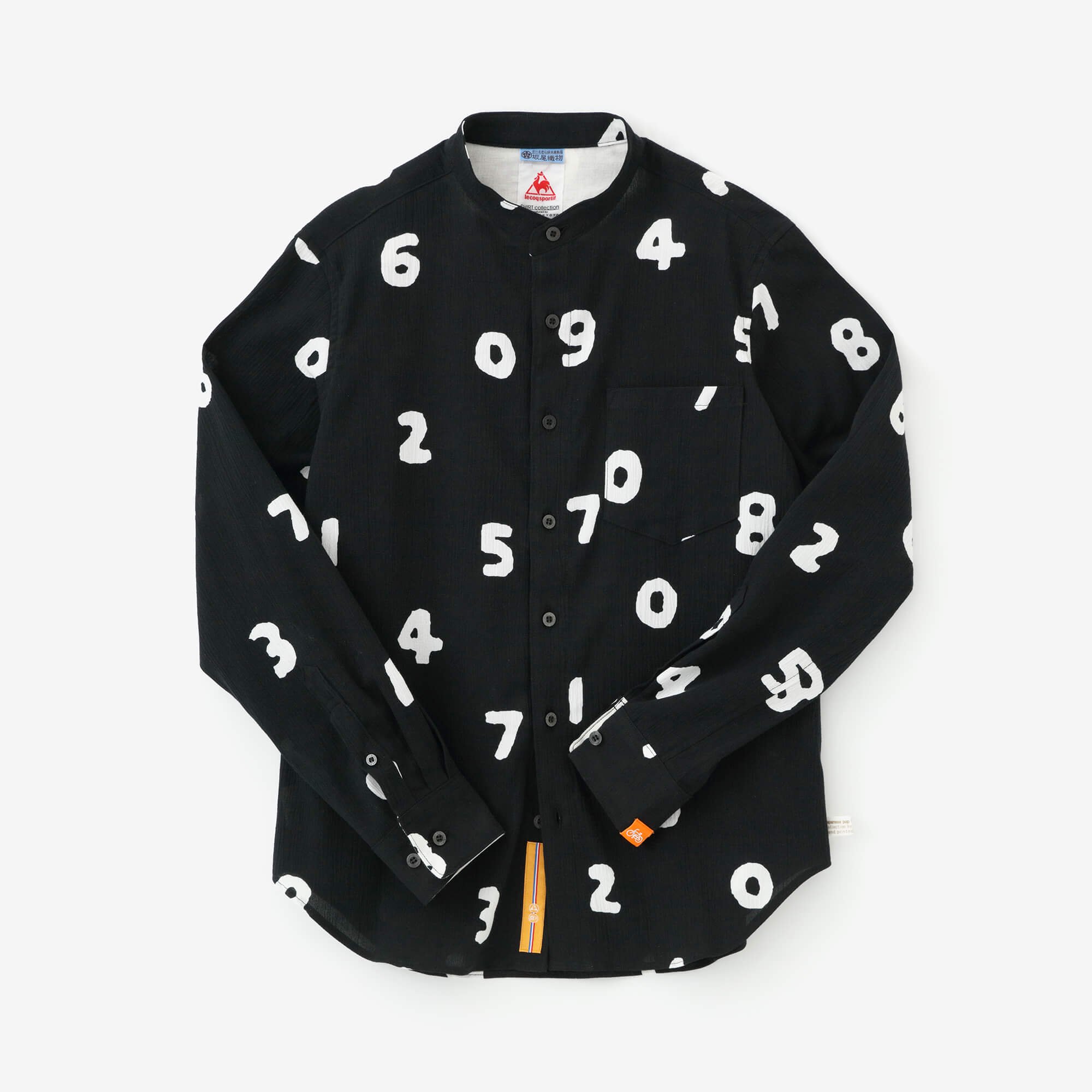 sousou_sosuu_十數_le coq sportif_立領長袖襯衫