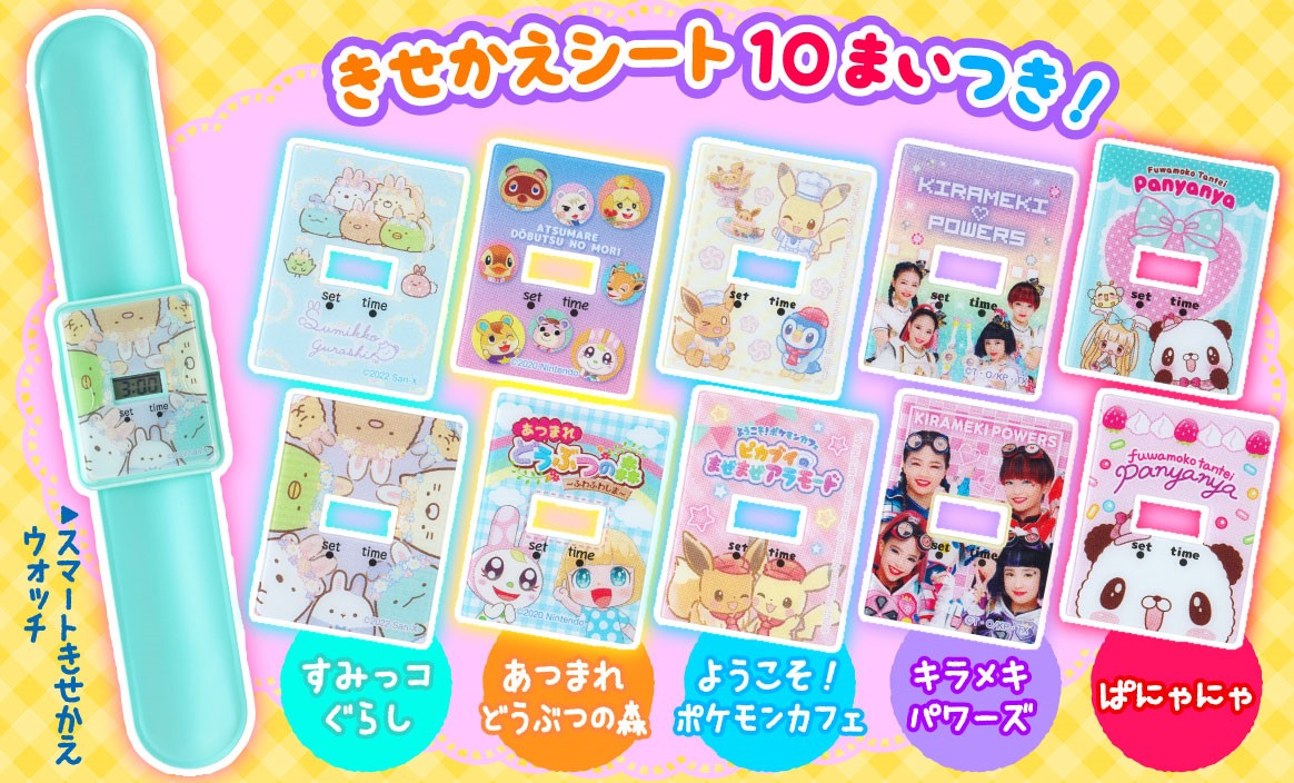 圖案可替換式電子錶