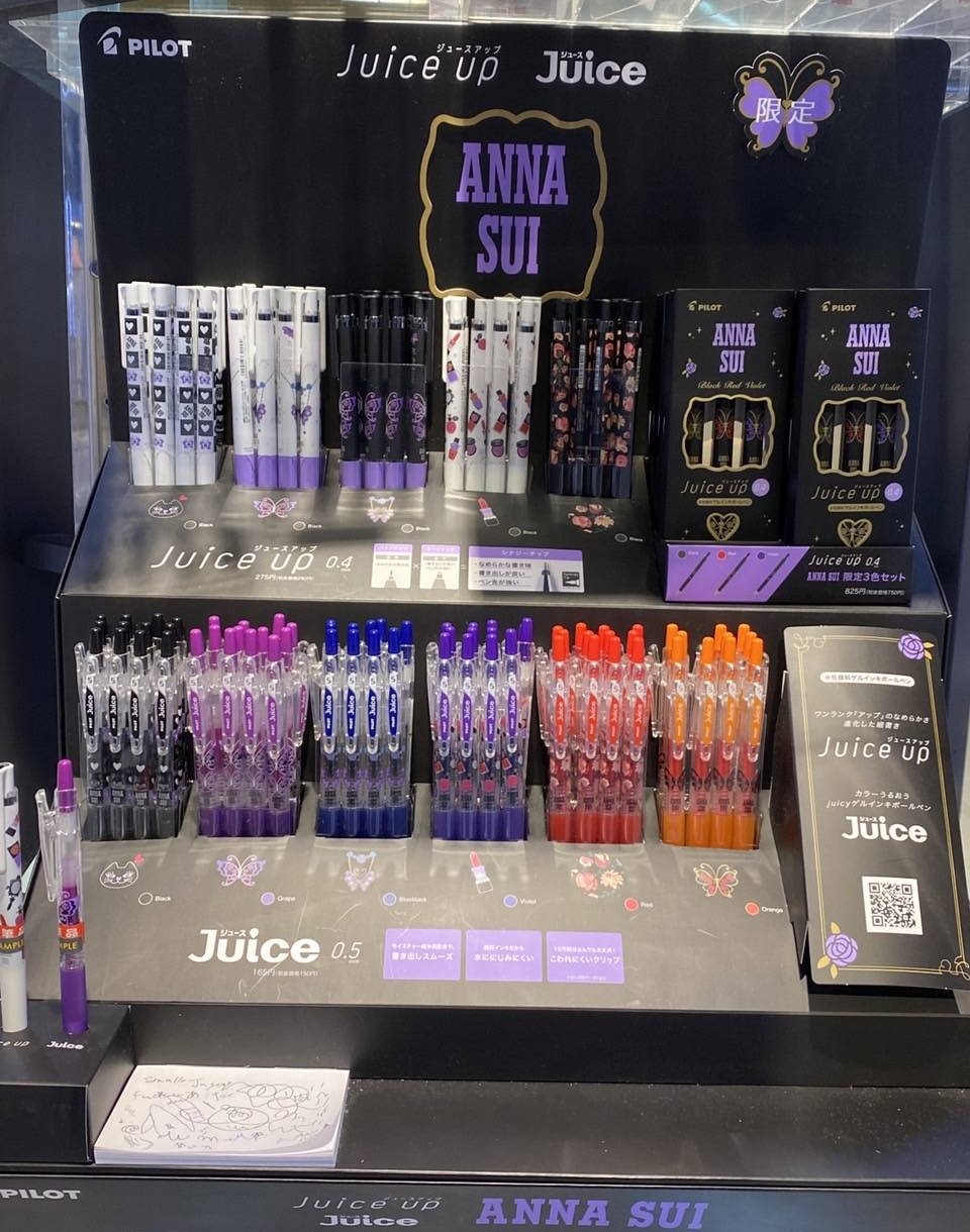 ANNA SUI×PILOT第二彈－果汁筆＆超級果汁筆