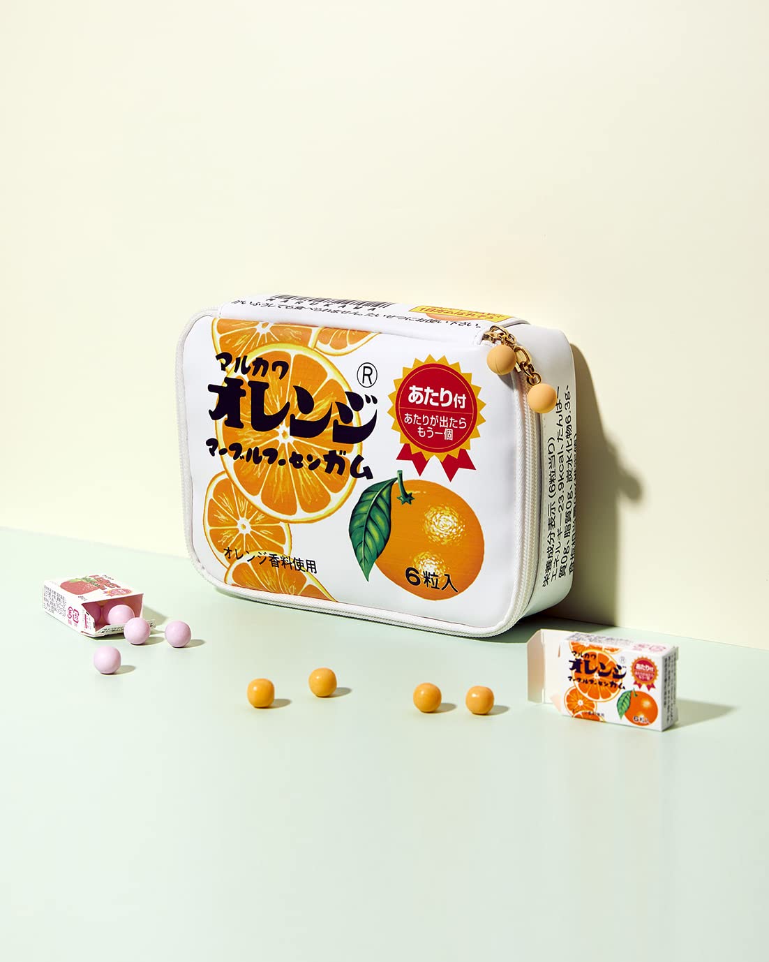 橘子口味收納包