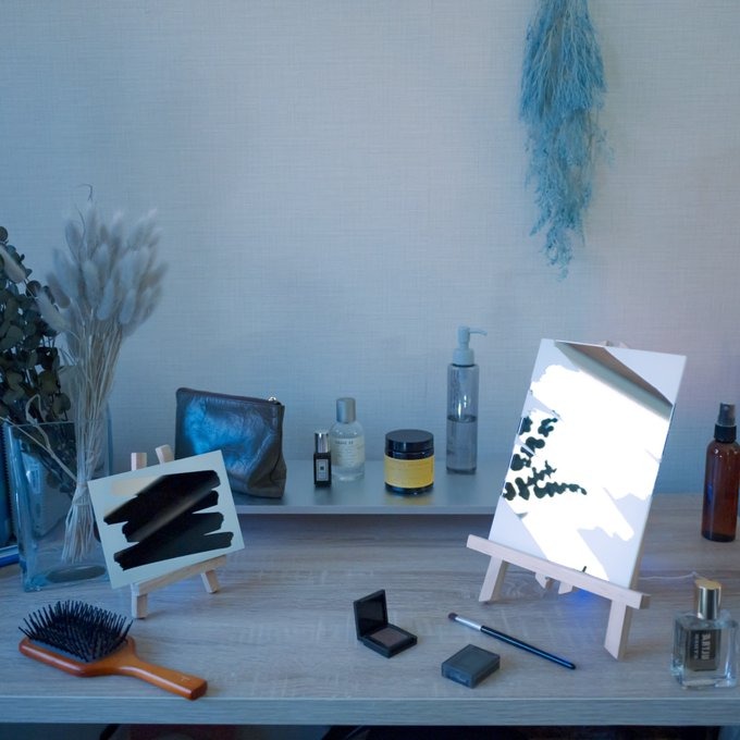 《藍色時期》桌上雙面畫框立鏡