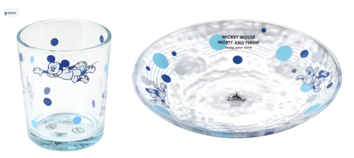 迪士尼線上商店_MICKEY MOUSE MORTY AND FERDIE_餐具_杯子_餐盤