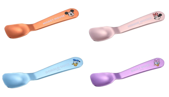 迪士尼線上商店_湯匙_米奇_米妮_唐老鴨_史黛西