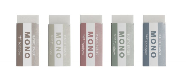 蜻蜓牌MONO橡皮擦限定dusty color