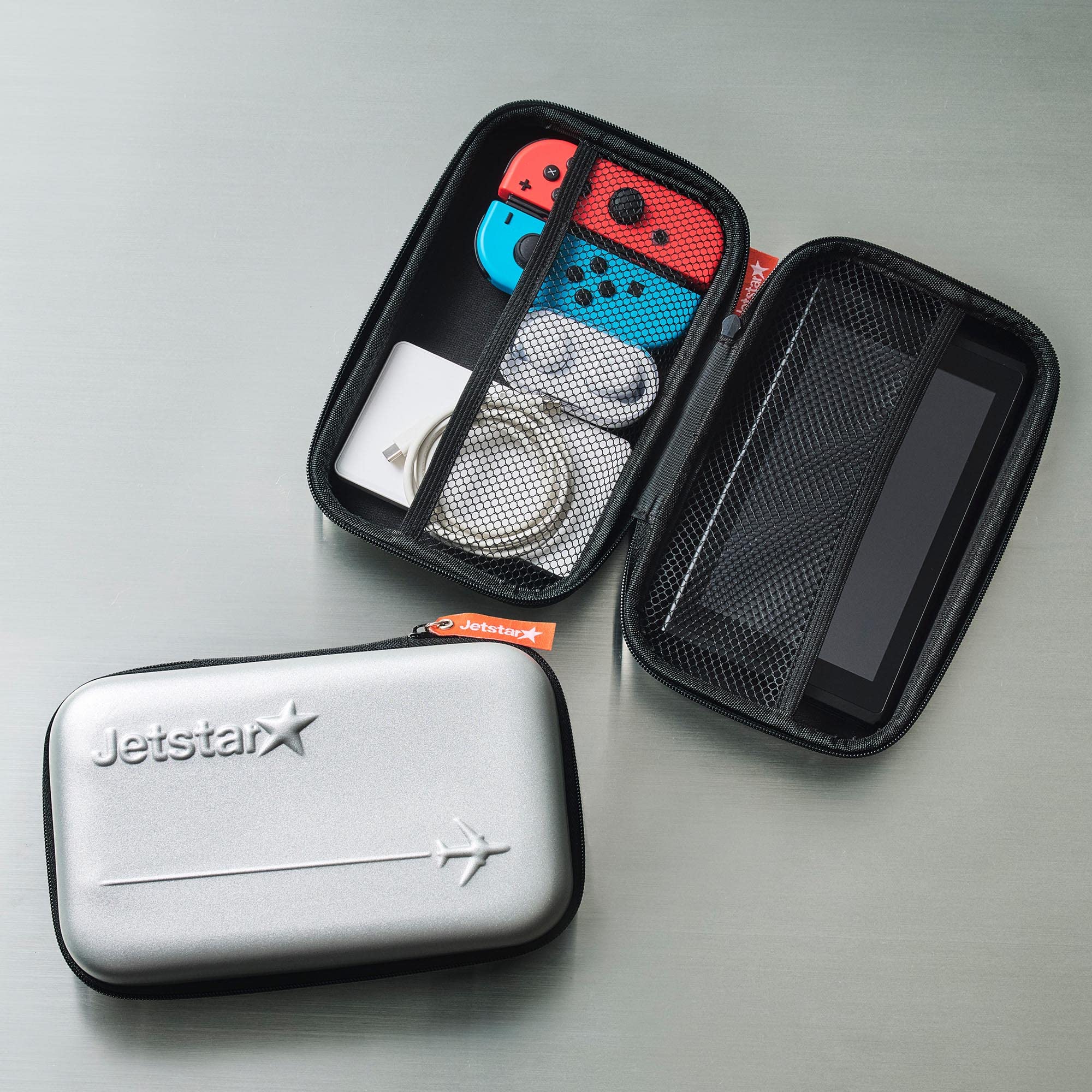 行李箱造型收納包裝遊戲機剛剛好