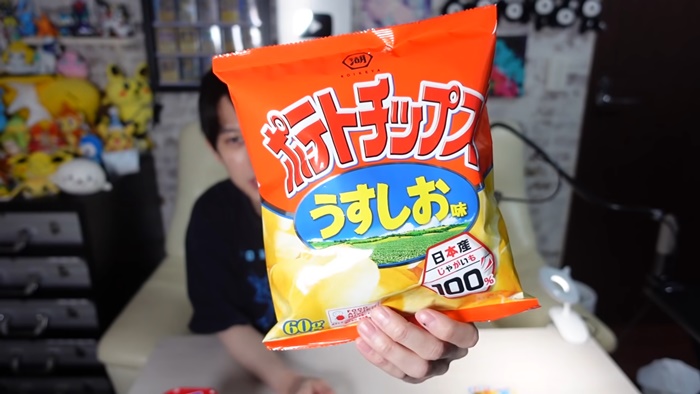 洋芋片正確吃法