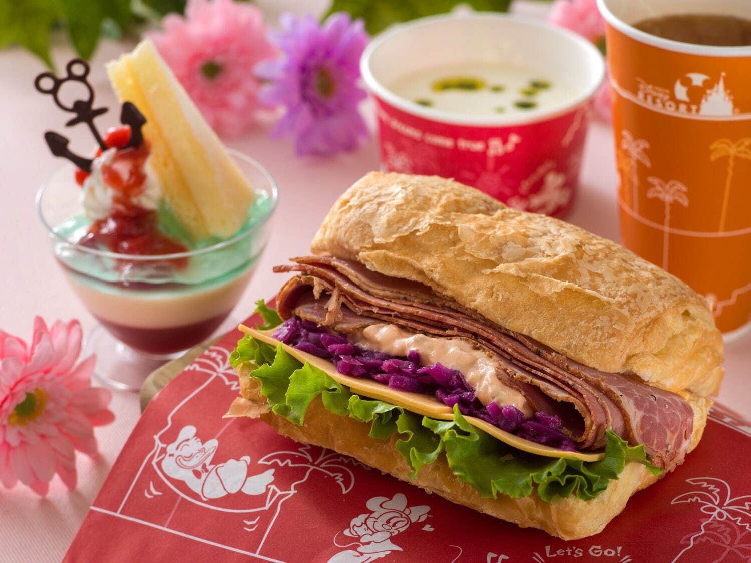 東京迪士尼海洋_達菲與他的好朋友_麗娜・貝爾_三明治