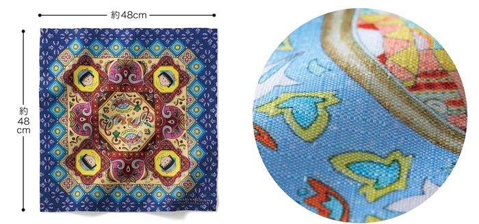 「櫻桃小丸子」包巾