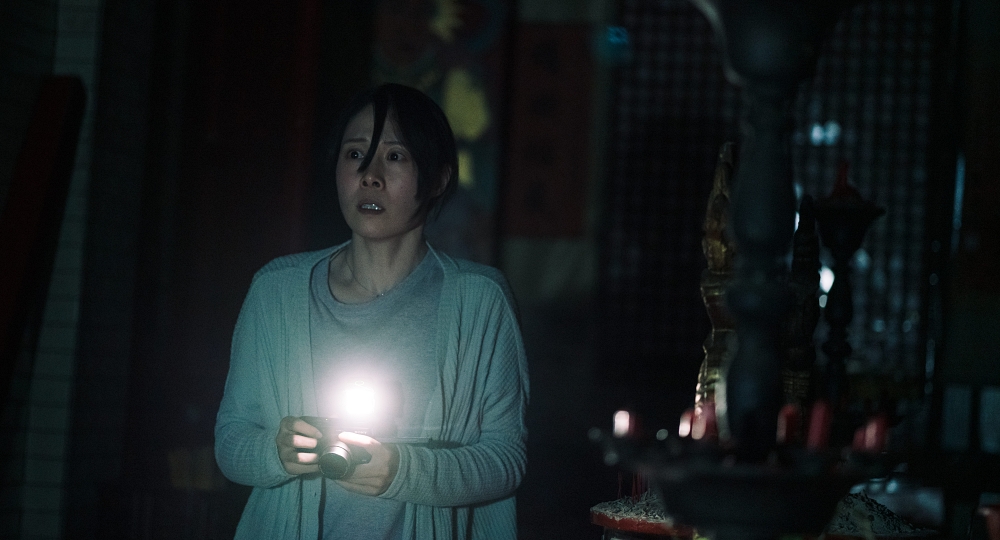 蔡亘晏今年以《咒》入圍台北電影節最佳女主角獎