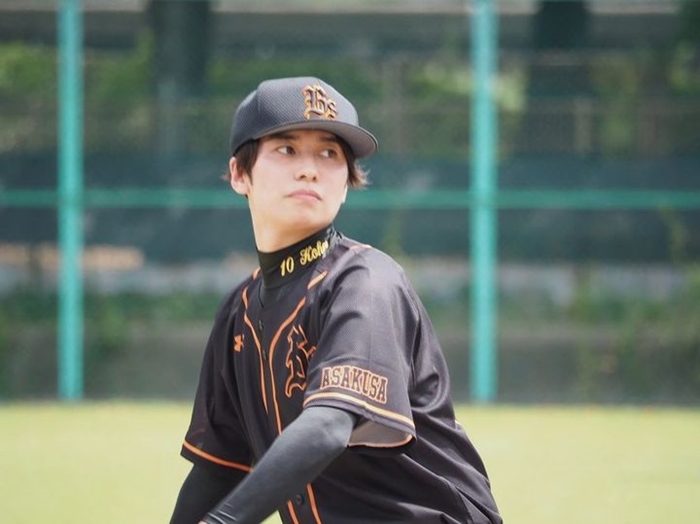 熱愛棒球的武田航平