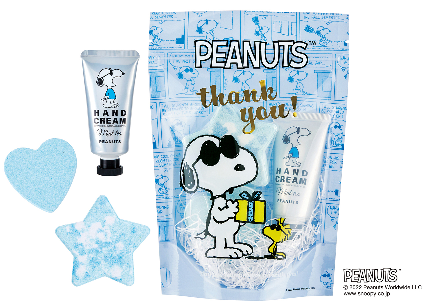 SNOOPY夏日冰涼薄荷沐浴品