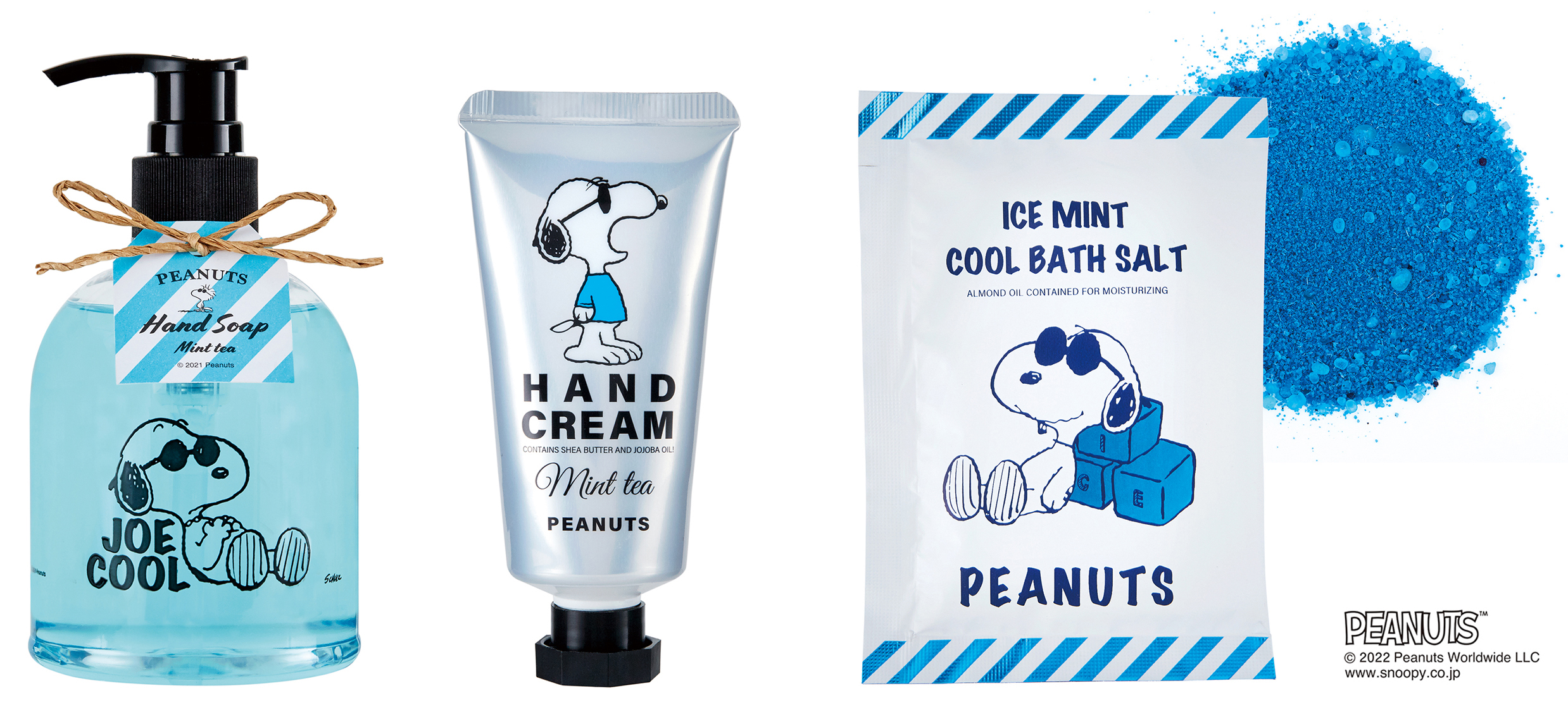 SNOOPY夏日冰涼薄荷沐浴品